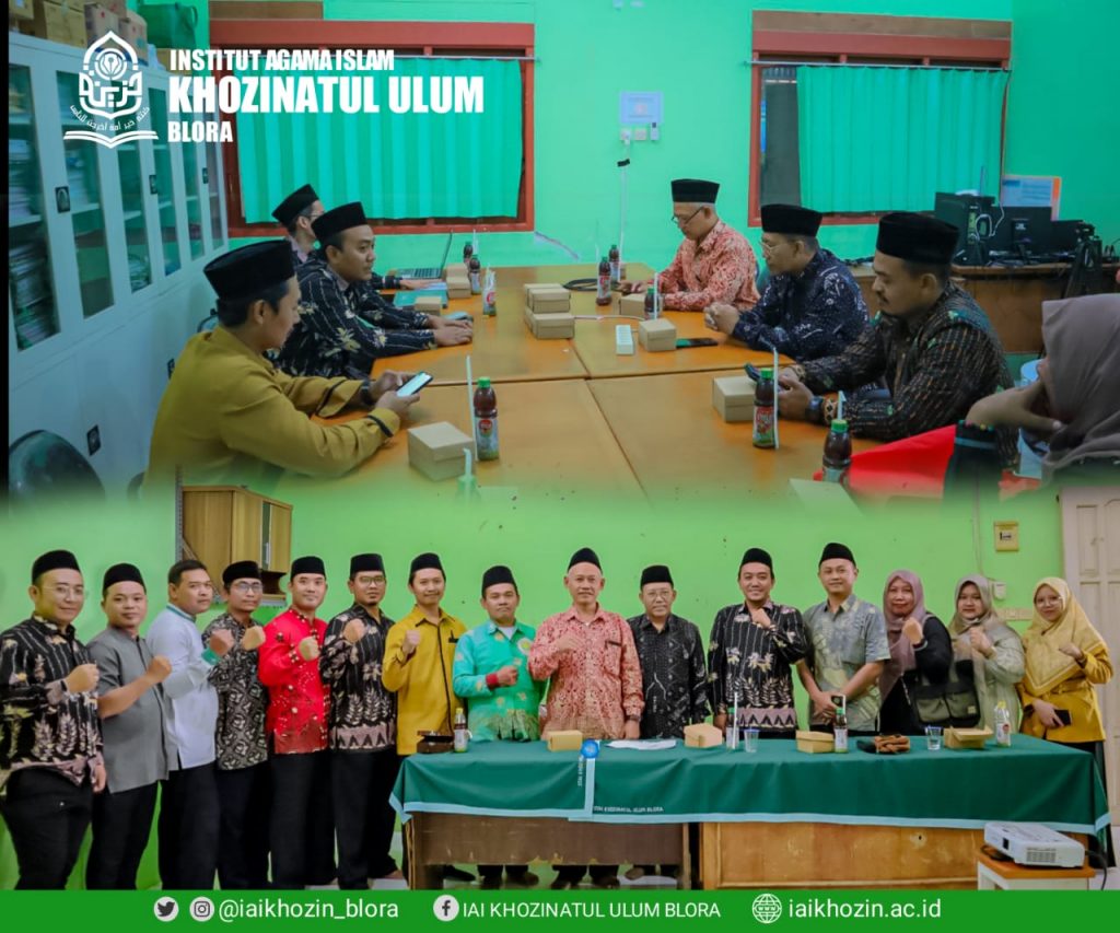 PMB UIN WALISONGO SEMARANG SOCIALIZATION VISIT Dema Pres- Monday 19 June 2023 The Head of Postgraduate at UIN Walisongo Semarang visited the Postgraduate at IAI Khozinatul Ulum Blora in order to socialize or introduce Masters and Doctoral programs for lecturers who will continue at UIN Walisongo Semarang in order to improve the quality of human resources for IAI Khozinatul Ulum Blora Lecturers so that they have higher education so that the quality of lecturers - IAI Khozinatul Ulum lecturers are better and improving. This activity took place at the IAI Khozinatul Ulum Blora Auditorium for approx 2 jam. This visit was received directly by Mr. Ahmad Syaifullah M,Pd,I as Deputy Chancellor I. It is known that this Postgraduate Socialization Event was attended by Prof. Dr. H. Abdul Ghofur M,Ag. as Director of Postgraduate Studies at UIN Walisongo Semarang, Dr. H Muhyar Fanani M,Ag as deputy director of UIN Walisongo Semarang, Abdul Aziz ,M,S,I as head of TU subdivision, Henik Nurul Sini , S. E. As Treasurer, Umi Sulistiyatun S.P.d.I as Academic Manager , Bahtiar Firdaus Al. Amen,S.Ak. As Academic Administration of UIN Walisongo Semarang , Muhammad Sajudin,M.Pd. as Secretary of the IAI Khozinatul Ulum Blora Rectorate,Ahmad Syaifullah M,Pd,I. as Deputy Chancellor I, Muhammad Nabil S. Sy., M.Ag. As Deputy Chancellor II, Ahmad syaful Rizal, M.Pd. as Deputy Chancellor III, Dean of the Ushuluddin Faculty, Dean of the Faculty of Tarbiyah and Teacher Training, Dean of the Faculty of Islamic Economics and Business, as well as several lecturers at IAI Khozinatul Ulum Blora. prof Dr. H. Abdul Ghafur M,Ag. as the Director of Postgraduate Program at UIN Walisongo Semarang said in his speech "Thank you for all the welcome and the good relationship between the Postgraduate Program at UIN Walisongo Semarang and the Postgraduate Program at IAI Khozinatul Ulum Blora, Hopefully this good friendship will continue to be maintained and hopefully this will make these two agencies more advanced in the future. Next, Prof. Dr. H Abdul Ghofur explained the aims and objectives of coming with his entourage to IAI Khozinatul Ulum Blora to make a visit as well as carry out socialization for PMB Postgraduate UIN Walisongo Semarang at the Khozinatul Ulum Islamic Institute, Blora.. Apart from that, Dr. H. Muhyar Fanani,M.Ag. as Deputy Director of UIN Walisongo Semarang Explaining the Study Flow (S3) starting from when students are accepted , Re-registration and orientation, Title submission, Dissertation proposal examination, UjiPd conference, TOEFL test , IMKA and Scientific publications , Open or closed test. In his speech, Ahmad Syaifullah M,Pd,I as Deputy Chancellor I said "this is a guest of honor for us and we feel proud of the visit of the UIN Walisongo Postgraduate, "Moreover, it can be continued with cooperation and it is hoped that in the future IAI Khozinatul Ulum Blora lecturers will be able to continue their postgraduate or doctoral studies at UIN Walisongo Semarang," said Deputy Chancellor I .