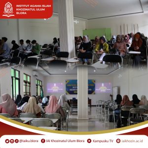 IAIKUPers- The Khozinatul Ulum Blora Islamic Institute is holding a college entrance exam for new batch registrants 2 . The test was carried out on Sunday (23/06/2024) in the IAI Khozinatul Ulum Auditorium.  Known for new student registration (PMB) Wave II year 2024 it's been open since 27 March arrives 05 last June. PMB Committee of the Institute of Islamic Religion 2023, say, as much as 81 Prospective students have registered in both Regular and Extension classes .

  We feel grateful to the Khozinatul Ulum Blora Islamic Institute, it is still trusted by the people of Blora Regency who come from various SMA/SMK/MA and equivalent. Even, not just Blora District , but there is Ngawen , Kunduran,Todanan, Grobogan and other areas are registered,”ujarnya panitia PMB
 Dalam tes ujian masuk kampus IAI Khozinatul Ulum Blora , using the Computer Based Test type (CBT). where the exam is held using an online basis with a number of questions for TPA 50, Arabic 50, English 50 question .

Enthusiastic prospective students ,They are very enthusiastic about taking the exam so it is clear that these prospective students have high hopes of being accepted as new students at the IAI Khozinatul Ulum Blora campus.
  The Chair of the New Student Admissions Committee said that registration was in waves 3 reopened i.e. date 19 June - 5 Agustus 2024. For the entrance selection test, the dAugust6 Agustus 2024.

Please, prospective students, don't worry, wave registration 3 has reopened. The committee asks for registration using online registration by clicking https:Pmb.iaikhozin.ac.id, "said the PMB Committee.
After registering, we will respond as soon as possible and tell you the next steps,"in addition.

Khozinatul Ulum Blora Islamic Institute, Own 3 Faculties include the Faculty of Tarbiyah and Teacher Training, there is Islamic Religious Education SI, SI for Early Childhood Education and SI for Madrasah Ibtidaiyah Teacher Education . For the faculty of Islamic business economics , there is SI Sharia Business Management, SI Sharia Economics, SI sharia banking. For the Ushuluddin faculty there are SI Hadith Sciences and SI Sciences Al-Quran and Tafsir.

” Alhamdulillah it went smoothly, and I can solve all the questions well, I hope I can be accepted at the IAI Khozinatul Ulum Blora campus". Said one of the Wave Entrance Examination Test participants 2.

Information: Yusron Ridho Nurfatoni